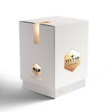 Custom cardboard paper foldable boxes luxury empty honey jar bottle packaging box