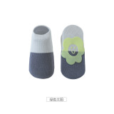 New Baby Socks Summer Thin Mesh Newborn Baby Socks Non-slip Combed Cotton Floral Children's Socks