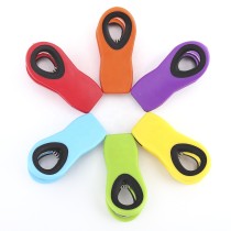 6 Piece Kitchen Plastic Sealing Magnetic Chip Food Bag Clip With Airtight Seal