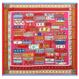 Bracelet Belt Pattern Twill Accept Custom Women Printed Turkish 100 Silk Satin Vintage Square Scarf