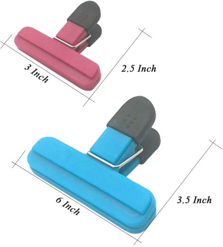 IN STOCK 9 Pack plastic Heavy Seal Grip Large snack food bag sealing clip bag clips for food
