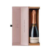 Luxury Custom Cardboard Magnetic Closure Single Wine Champagne Alcohol Glass Bottle Gift Box Packaging
