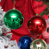 large Christmas ball size 50cm  shiny red color for party and home decoration