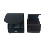 Stocked Fast Delivery Wholesale Vintage Handmade Luxury Leather Single Slot Travel Case Roll Watch Box