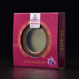 Baby tin boxes for saffron with window outside paper box gift