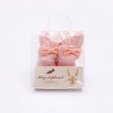 Doll Thickened Sleep Socks Baby Girl  Cotton Socks Baby Slippers Socks Wholesale  Custom Packaging