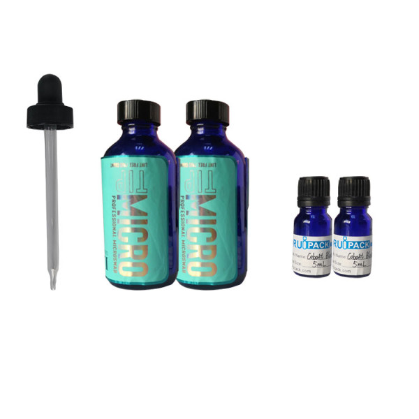 30ml Glass Cosmetic Glass Bottle with Plastic Dropper for Oil