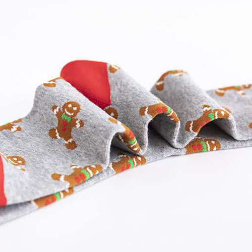 New Colorful Christmas Day Socks Medium Tube Large Size Breathable Cotton Socks Gift Christmas Casual Trend Male Socks