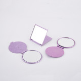 Handheld Beauty Vanity Mirror Mini Handheld Square Shape Makeup Mini Pocket Mirror