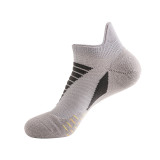 Men And Women Professional Sports Socks Breathable Deodorant Socks Towel Bottom Thick Non-Slip Fitness Short Tube Running Socks