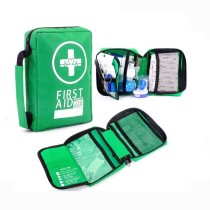 Green Waterproof Medical First Aid Kit Bag CE Approved