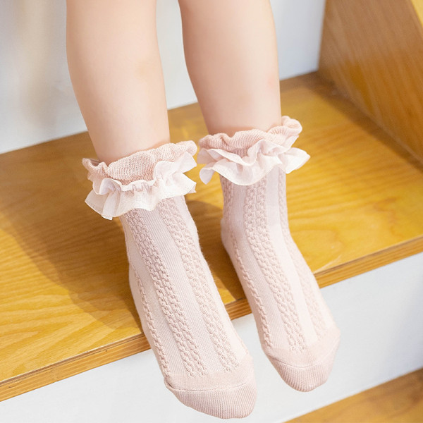 Girls Lace Stockings Korean Princess Dance Socks Children Lace Socks Wholesale