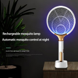 Hot-selling USB Electric Mosquito Swatter 2 in 1 mosquito lamp killer