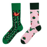 New Creative Personality Men and Women Couple Trendy Socks Fashion Cartoon Trend In Tube Cotton Socks Trendy Brand Men's Socks