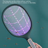 Best price Solar rechargeable electric mosquito swatter USB mosquito bat