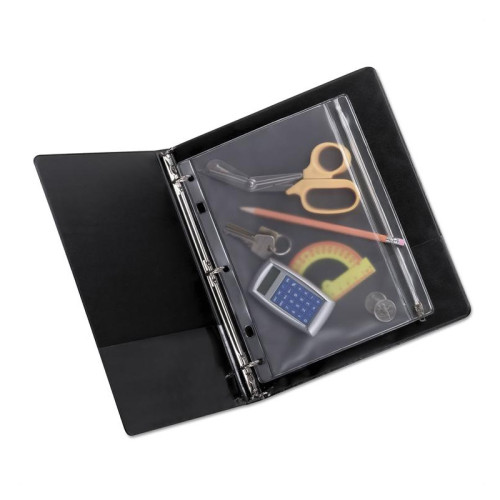 Hot selling a4 a5 hard plastic pp zipper file bag zip closure clear sheet document file protector folder with punch holes