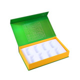 Luxury Magnetic Closure set packaging for Chinese Tea Gift Box with Foam