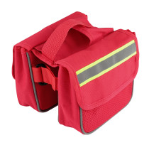 High Capacity Two-Sided Bicycle First Aid Bag For Travel Hiking