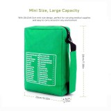 Green Waterproof Medical First Aid Kit Bag CE Approved