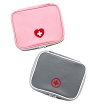 Pink And Grey Kids First Aid Mini Handy Kit For Children