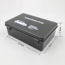 Black Emergency kit CE  ISO13485 Car  Auto First aid kit