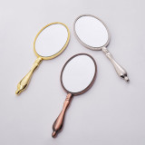 Hot Selling Makeup Mini Mirrors Portable Custom Hand Cosmetic Pocket Travel Mirror Vintage Hand Mirror