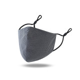 luxury women cloth maskes with pocket adjustable face maskes wholesale custom stylish plain reusable maskes with filter