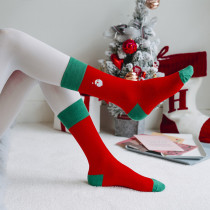 2021 Christmas Socks Men And Women Cotton Socks New Design Santa Claus Elk Socks