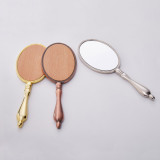 Hot Selling Makeup Mini Mirrors Portable Custom Hand Cosmetic Pocket Travel Mirror Vintage Hand Mirror