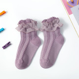 Girls Lace Stockings Korean Princess Dance Socks Children Lace Socks Wholesale