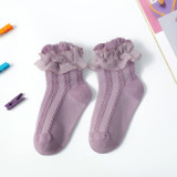 Girls Lace Stockings Korean Princess Dance Socks Children Lace Socks Wholesale