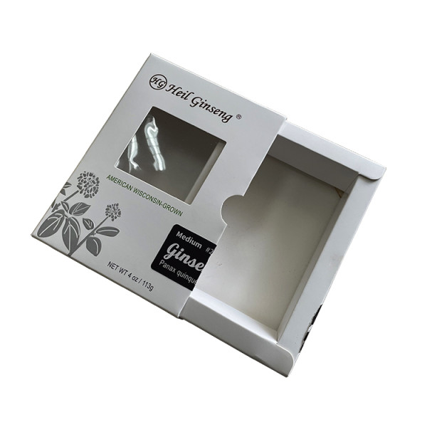 New design custom printing full design luxury date and tshirt packaging fold drawer box with clear window