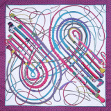 Fall Winter New Silk Scarf Women European Style Horse Whip Pink Twill Silk Square Scarf Gift Scarf