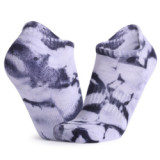 Men's Thick Printing Socks Breathable Sweat-Absorbent Deodorant Sports Running Socks Ankle Cotton Socks