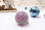 BSCI factory best sale plastic christmas ball decoration