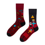 New Creative Personality Men and Women Couple Trendy Socks Fashion Cartoon Trend In Tube Cotton Socks Trendy Brand Men's Socks