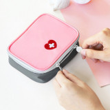 Pink And Grey Kids First Aid Mini Handy Kit For Children