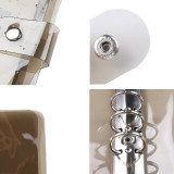 Promotion Of Cheap Transparent Soft Pvc Black Transparent 6-Ring Binder