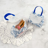 Wedding packaging cute mini lipstick/candy packaging paper box with handle