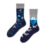 New Creative Personality Men and Women Couple Trendy Socks Fashion Cartoon Trend In Tube Cotton Socks Trendy Brand Men's Socks
