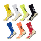 High Quality Hot Sale Fashion Sport Men Running Anti Slip Tube Trampoline Socks ,Football Soccer Sports Grip Socks For Men