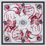 15 Patterns Women New Silk Scarf 70*70cm Small Square Scarf Pattern Ladies Printing Silk Scarf Headband