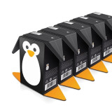 Custom Unique Eco Friendly Recycle Paper Gift Box Pet Bird Seed Food Packaging