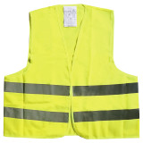Factory Supplied High Visibility Reflective Warning Cheapest Safety Vest for Wholesale