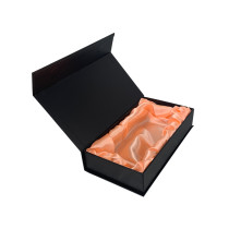 customised packaging fashion magnetic flip box