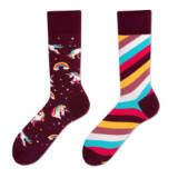 New Creative Personality Men and Women Couple Trendy Socks Fashion Cartoon Trend In Tube Cotton Socks Trendy Brand Men's Socks