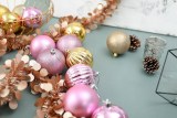new colour Christmas plastic ball set for Xmas tree decoration