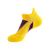 Men And Women Professional Sports Socks Breathable Deodorant Socks Towel Bottom Thick Non-Slip Fitness Short Tube Running Socks