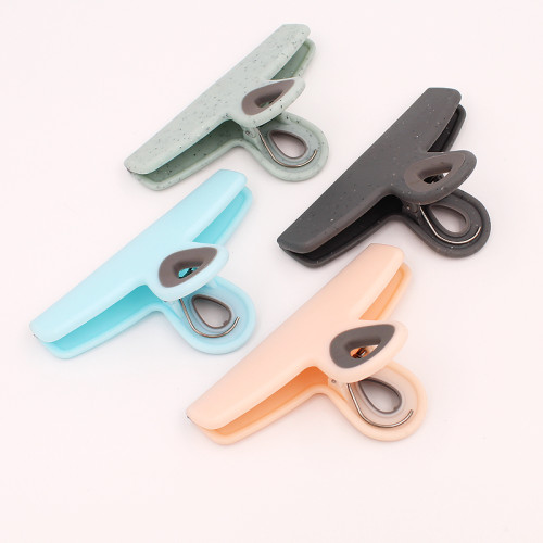 wholesale large size customized color plastic photo and bag sealing clips
