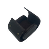 Stocked Fast Delivery Wholesale Vintage Handmade Luxury Leather Single Slot Travel Case Roll Watch Box